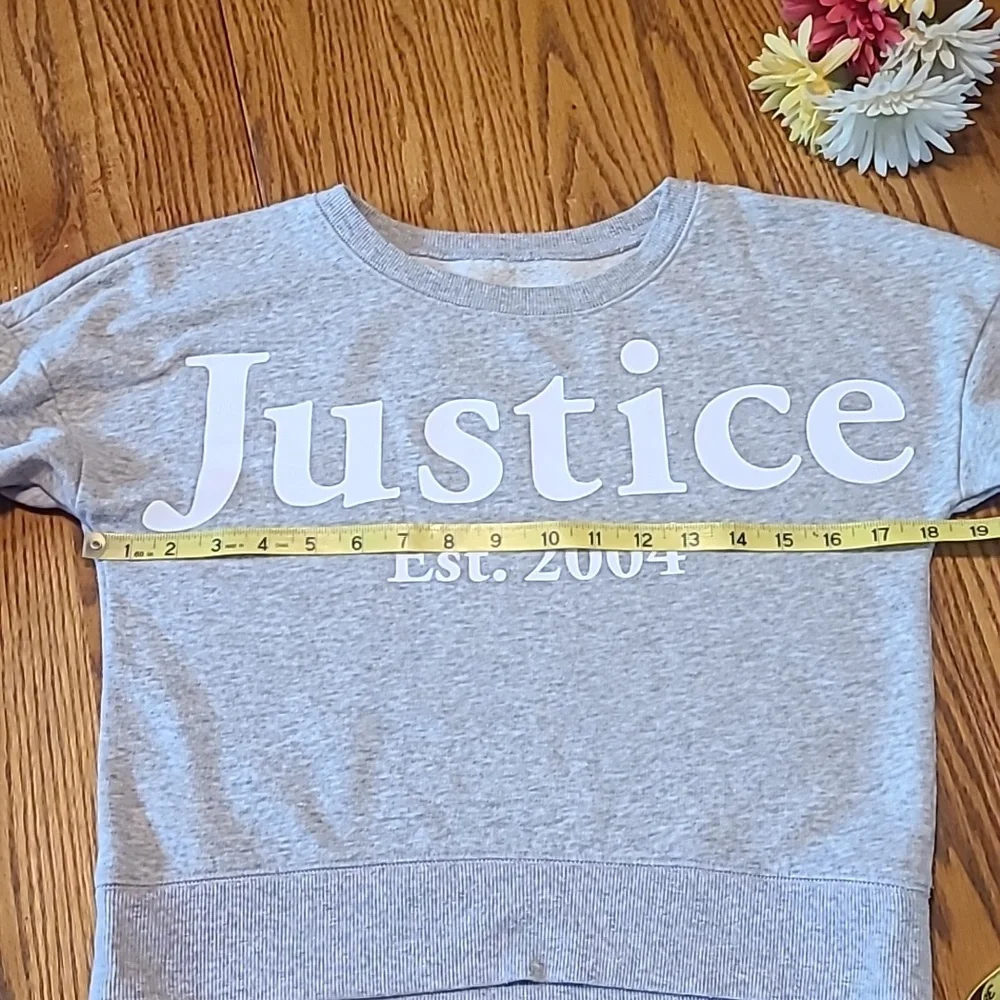 Justice Sweatshirt - Gray